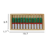 Maxbell Maxbell Abacus Math Toy for Kids Children Counting Abacus Wooden Green Red White