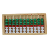 Maxbell Maxbell Abacus Math Toy for Kids Children Counting Abacus Wooden Green Red White