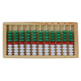 Maxbell Maxbell Abacus Math Toy for Kids Children Counting Abacus Wooden Green Red White