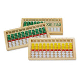 Maxbell Maxbell Abacus Math Toy for Kids Children Counting Abacus Wooden Green Red White