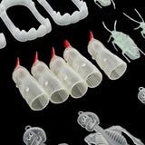 Maxbell Maxbell Plastic Mini Insect Bugs Bulk Model Figure Kids Toy Glow in Dark 120pcs