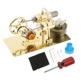 2x Mini Hot Air Stirling Engine Motor Model Educational Steam Heat Education