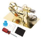 2x Mini Hot Air Stirling Engine Motor Model Educational Steam Heat Education