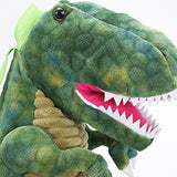 Maxbell 5xCute Backpack for Child Toddler Dinosaur Plush Doll Bags Gift Green