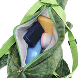 Maxbell 3xCute Backpack for Child Toddler Dinosaur Plush Doll Bags Gift Green