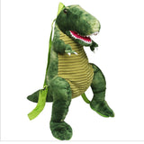 Maxbell 6xCute Backpack for Child Toddler Dinosaur Plush Doll Bags Gift Green