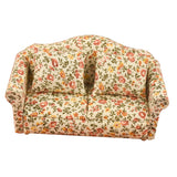 Maxbell Wood Sofa and Carpet Furniture for 1/12 Dollhouse