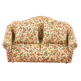 Maxbell Wood Sofa and Carpet Furniture for 1/12 Dollhouse