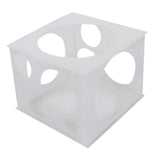 11 Holes Plastic Collapsible Balloon Sizer Box for Birthday Wedding Party