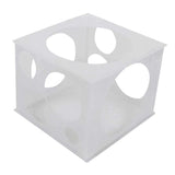 11 Holes Plastic Collapsible Balloon Sizer Box for Birthday Wedding Party