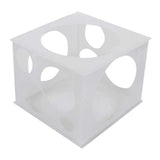 11 Holes Plastic Collapsible Balloon Sizer Box for Birthday Wedding Party