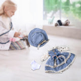 Maxbell 2x 12in Girl Doll Dress Clothes Set BJD Girl Doll Party Dress up Accessories