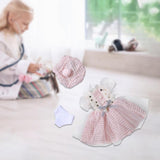 Maxbell 2x 12in Girl Doll Dress Clothes Set BJD Girl Doll Party Dress up Accessories
