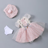 Maxbell 2x 12in Girl Doll Dress Clothes Set BJD Girl Doll Party Dress up Accessories