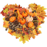 Artificial Harvest Pumpkins Acorn Autumn Thanksgiving Seasonal Decor 86pcs