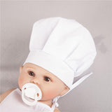 17xCotton Baby Newborn Photography Prop Pretend Chef Apron Set Boy Large
