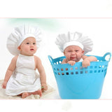 17xCotton Baby Newborn Photography Prop Pretend Chef Apron Set Boy Large