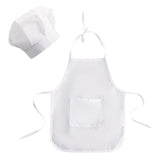 17xCotton Baby Newborn Photography Prop Pretend Chef Apron Set Boy Large
