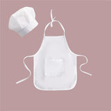 17xCotton Baby Newborn Photography Prop Pretend Chef Apron Set Boy Large