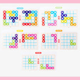 Maxbell Wooden Geometric Shape Jigsaw Puzzle Kids Toys Children Educational Learning