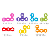 Maxbell Wooden Geometric Shape Jigsaw Puzzle Kids Toys Children Educational Learning