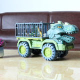 4 Set Dinosaurs Transport Car Cars Toys Playset for Boys Girls Collectibles