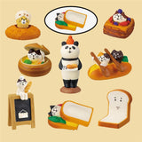Maxbell 2x Lovely Miniature Ornaments Resin Ornament for Creative Gifts Desktop