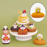 Maxbell 2x Lovely Miniature Ornaments Resin Ornament for Creative Gifts Desktop