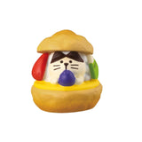 Maxbell 2x Cute Mini Ornaments Resin Ornament Birthday Cake Toppers for Desktop