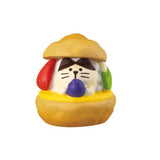 Maxbell 2x Cute Mini Ornaments Resin Ornament Birthday Cake Toppers for Desktop