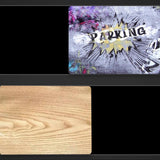 2pcs 1/64 Scale Parking Lot Decoration Clear Acrylic Collection Box
