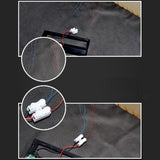 2pcs 1/64 Scale Parking Lot Decoration Clear Acrylic Collection Box