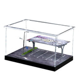 2pcs 1/64 Scale Parking Lot Decoration Clear Acrylic Collection Box