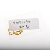 Maxbell 2x1:12 Mini Pulls Dollhouse Arch Shape for Gate Closet Small 8Pcs Gold