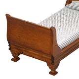 Maxbell 2x Modern 1:12 Scale Doll House Bed & Rocking Chair Model Scenery Ornaments