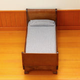 Maxbell 2x Modern 1:12 Scale Doll House Bed & Rocking Chair Model Scenery Ornaments