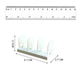 Maxbell 8 PCS Miniature Books with Bookshelf Set 1:12 Scale Dollhouse