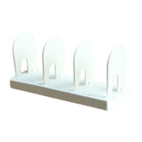 Maxbell 8 PCS Miniature Books with Bookshelf Set 1:12 Scale Dollhouse