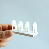 Maxbell 8 PCS Miniature Books with Bookshelf Set 1:12 Scale Dollhouse
