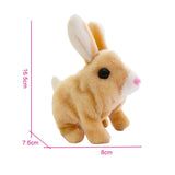 Maxbell 2x Flurfy Rabbit Toy Simulation Display Plush for Bedtime Girls Boys