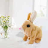 Maxbell 2x Flurfy Rabbit Toy Simulation Display Plush for Bedtime Girls Boys