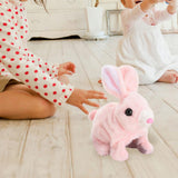 Maxbell 2x Flurfy Rabbit Toy Simulation Display Plush for Bedtime Girls Boys