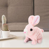 Maxbell 2x Flurfy Rabbit Toy Simulation Display Plush for Bedtime Girls Boys