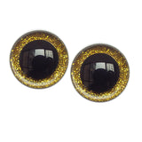 Maxbell 100pcs Safety Eyes with Backs & 100 Glitter Eyes for Dolls DIY Making 16mm