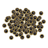 Maxbell 100pcs Safety Eyes with Backs & 100 Glitter Eyes for Dolls DIY Making 16mm