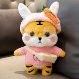 Maxbell 2 set Cute Plush Doll Clothings Glasses Fashionable Flurfy for Easter