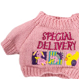 Maxbell 2 set Cute Plush Doll Clothings Glasses Fashionable Flurfy for Easter