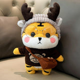 Maxbell 2 set Cute Plush Doll Clothings Glasses Fashionable Flurfy for Easter