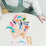 Maxbell 2 Set Montessori Animal Stacking Blocks Animal Toy for Ages 3-6