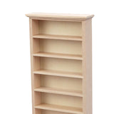 Maxbell 2 PCS Wood Miniature Wardrobe Mirror Closet for 1:12 Dollhouse Furniture Set